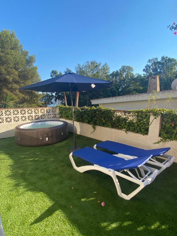 Independent Villa Beach House El Bosque La Cala De Mijas Eksteriør bilde