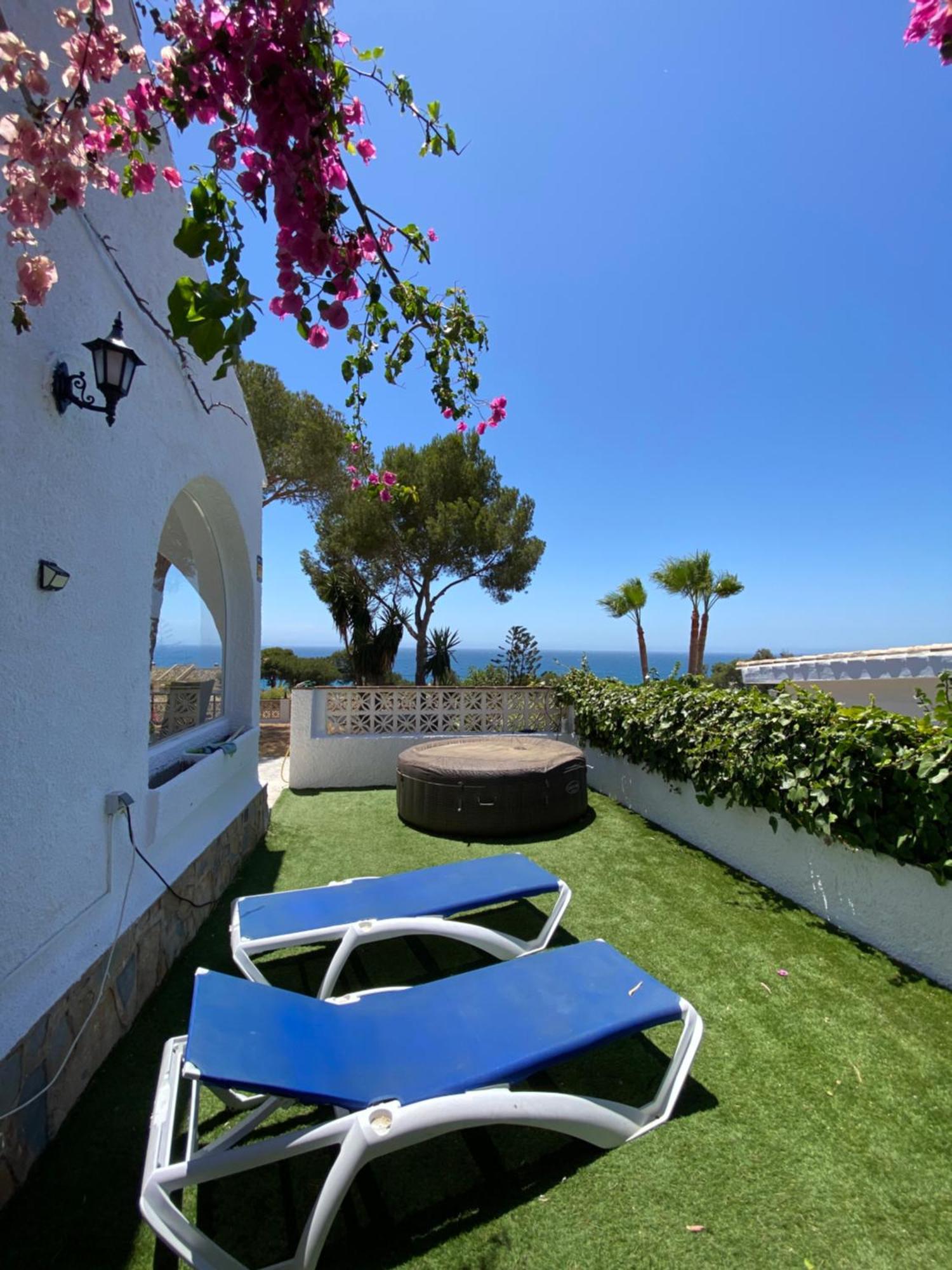 Independent Villa Beach House El Bosque La Cala De Mijas Eksteriør bilde