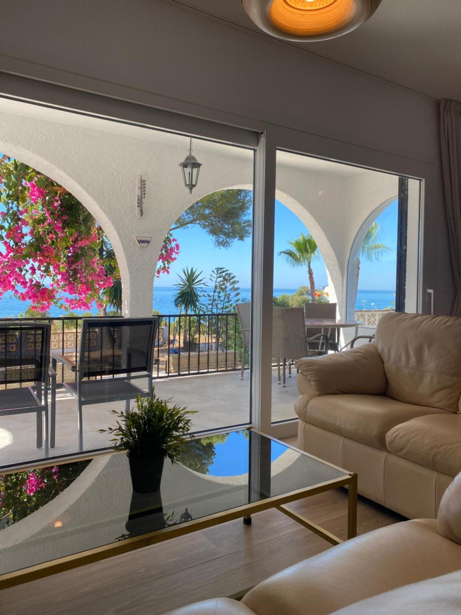 Independent Villa Beach House El Bosque La Cala De Mijas Eksteriør bilde