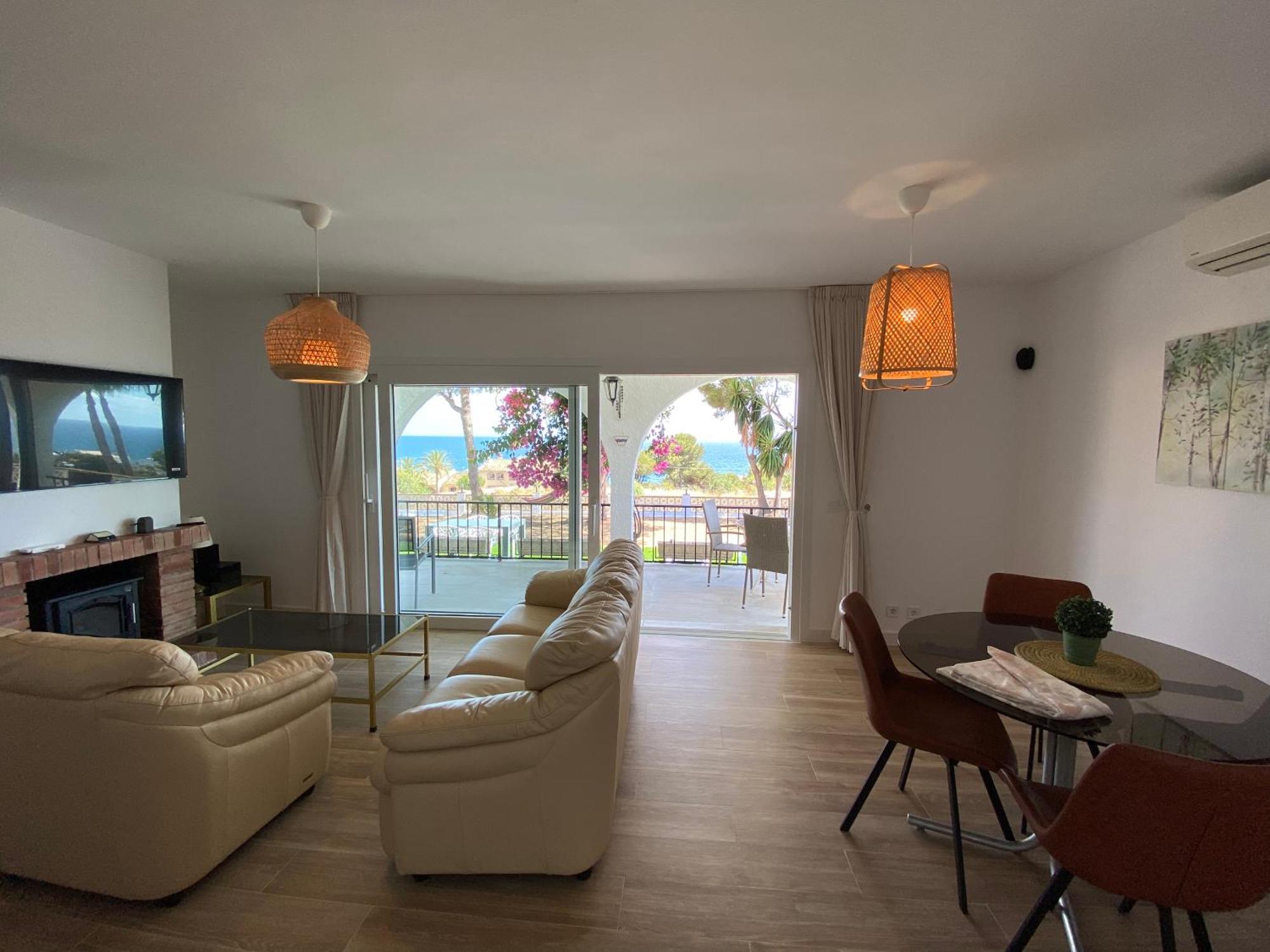 Independent Villa Beach House El Bosque La Cala De Mijas Eksteriør bilde