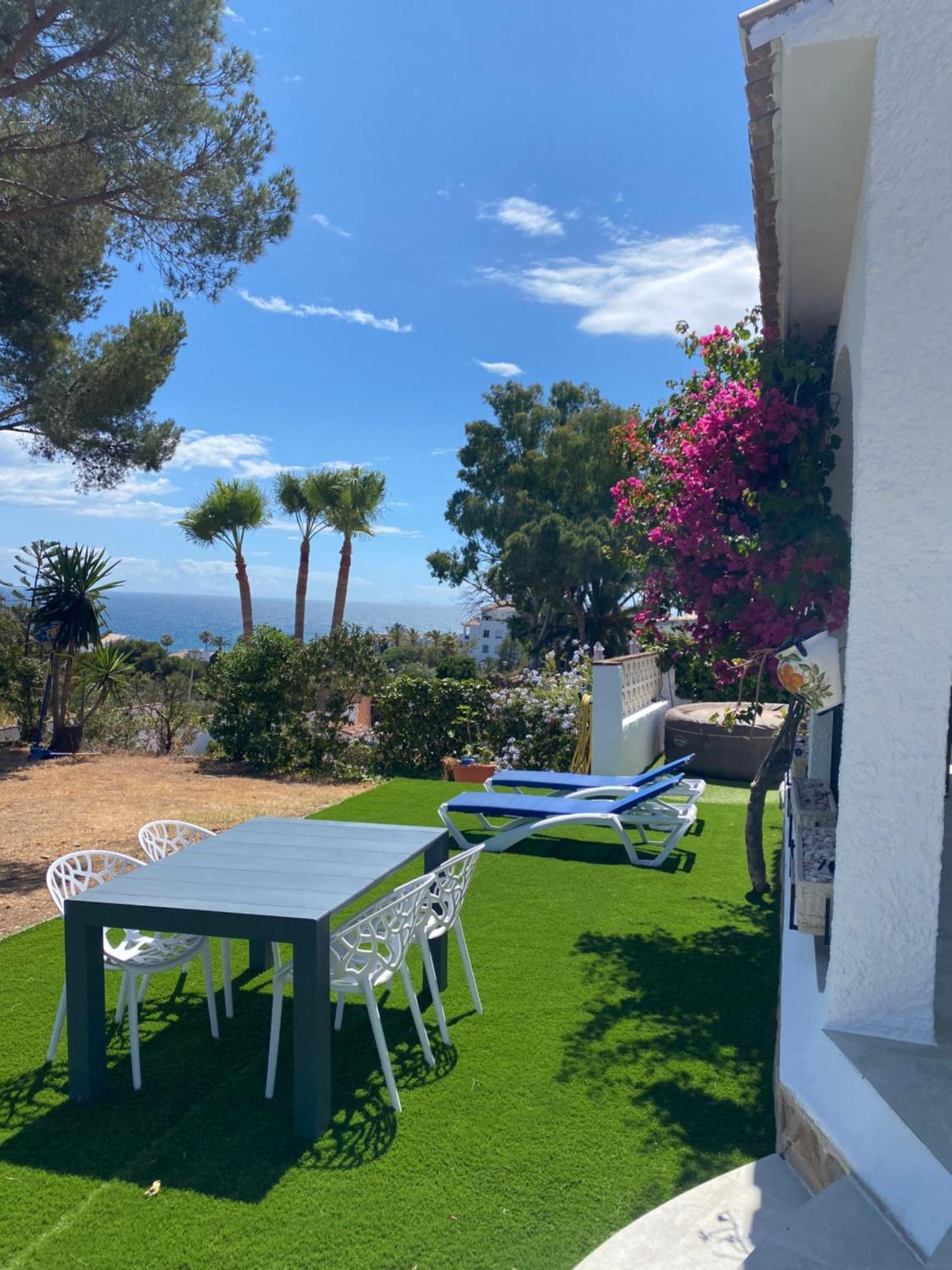 Independent Villa Beach House El Bosque La Cala De Mijas Eksteriør bilde