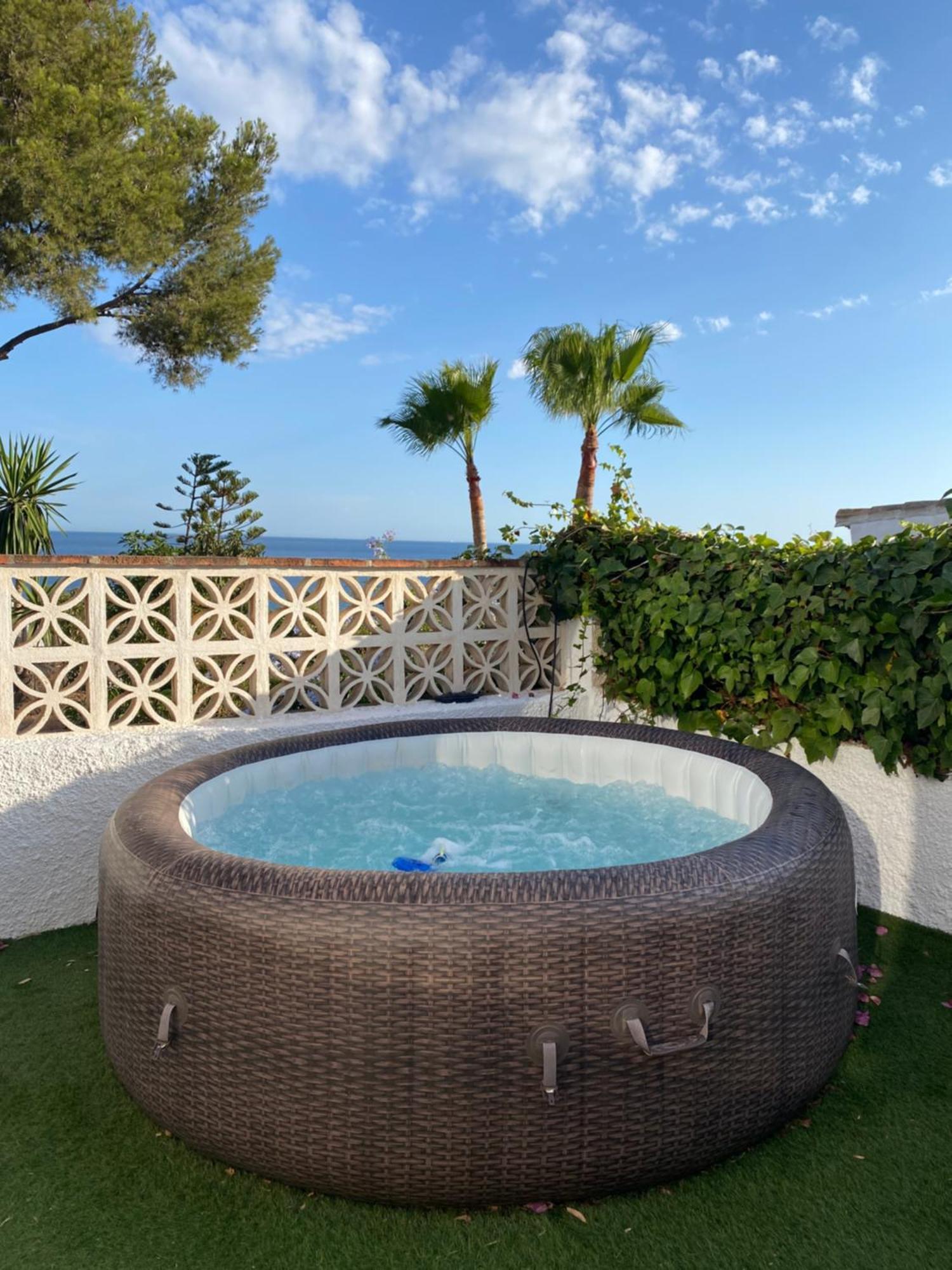 Independent Villa Beach House El Bosque La Cala De Mijas Eksteriør bilde