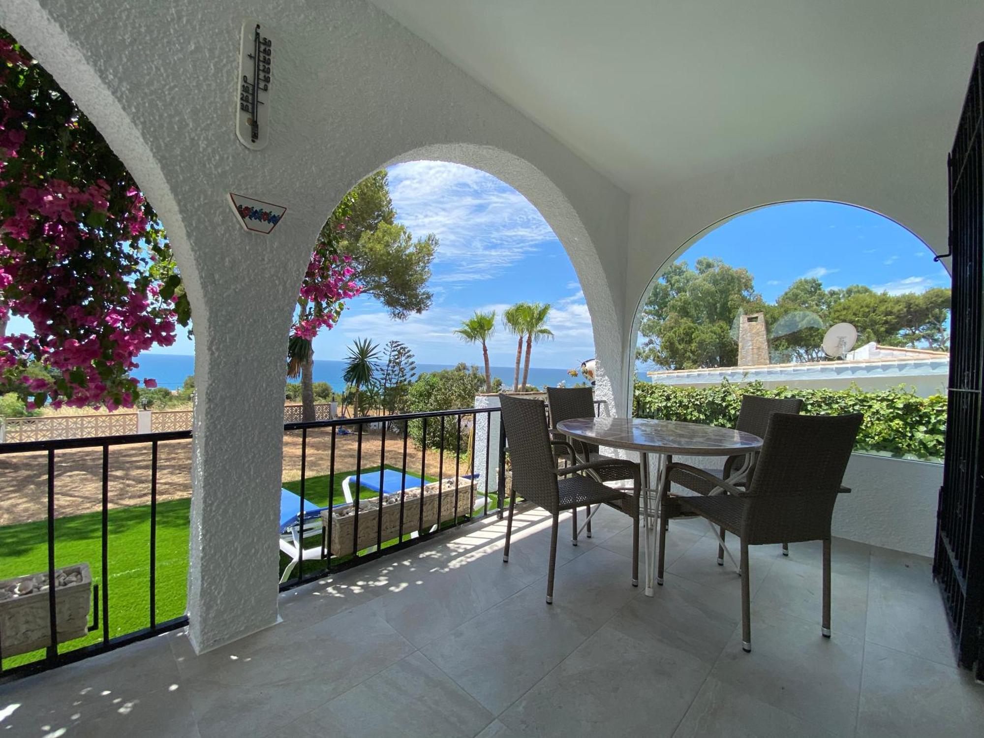 Independent Villa Beach House El Bosque La Cala De Mijas Eksteriør bilde