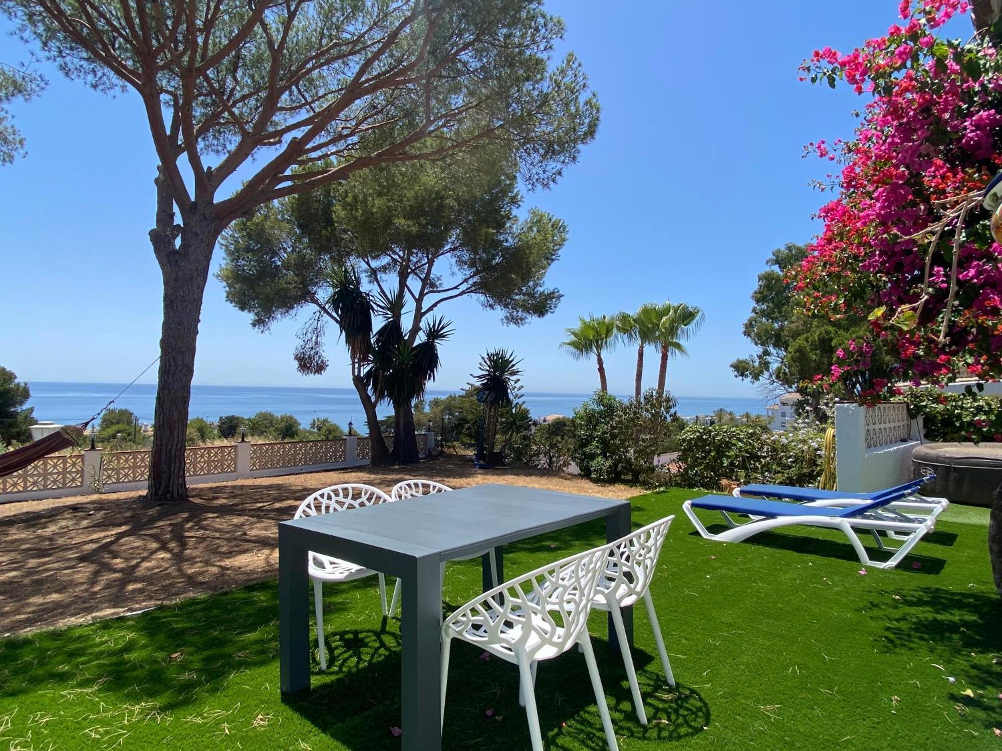 Independent Villa Beach House El Bosque La Cala De Mijas Eksteriør bilde